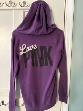 Victoria Secret Pink v-neck Hoodie